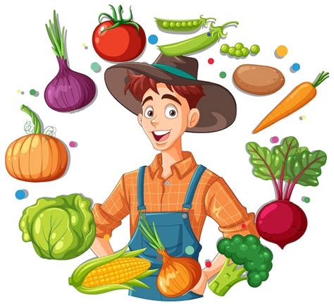 Cartoon Vegetables Clipart Images - Free Download on Freepik