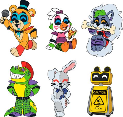 Fnaf Pin Set Youtooz Collectibles