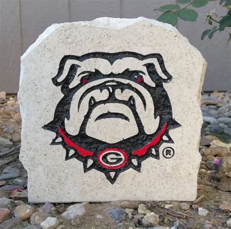 Georgia Bulldogs Garden Statues And Sculptures At