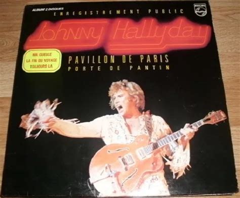 Tours Vinyle Original Johnny Hallyday Pavillon De Paris Porte De