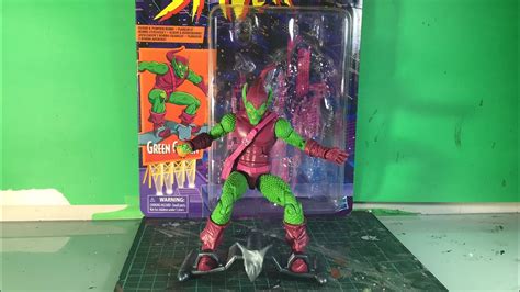 Marvel Legends Retro Green Goblin Re Review Youtube