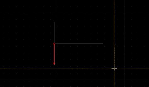 LibreCAD User How To Draw Verticle Line From The Start Point Manually