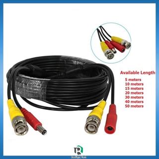 Meters Cctv Cable Bnc Rg Video Power Siamese