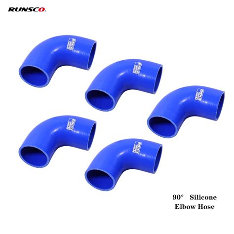 90 Degrees Silicone Hose Elbow Rubber Joiner Bend Tube Hose Connector