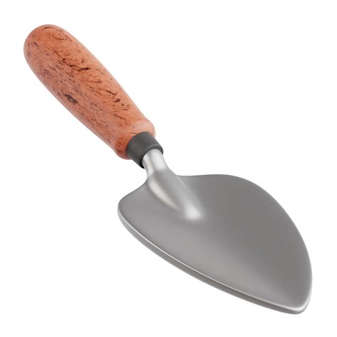Trowel 3D Icon Illustration 40549697 PNG