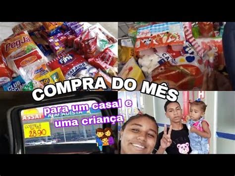 PRIMEIRA COMPRA DO MÊS DO ANO UMA CRIANÇA NO MERCADO mostrei tudo