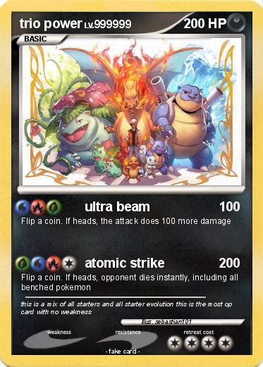 Pokémon Trio Power 4 4 Ultra Beam My Pokemon Card