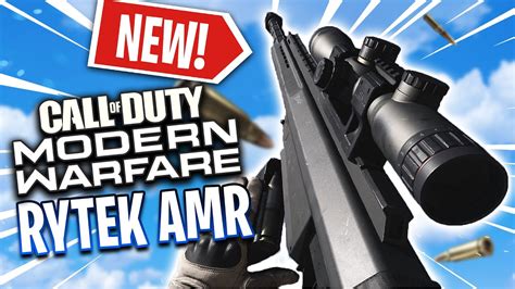 Modern Warfare New Sniper Rytek AMR HOW TO UNLOCK RYTEK AMR FAST AND