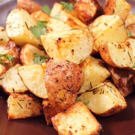 Air Fryer Rosemary Potatoes 2 Cookin Mamas