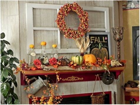 40 Thanksgiving Mantelpiece Décor Ideas | DigsDigs