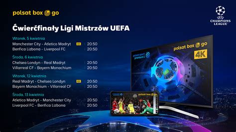 Wier Fina Owe Rozgrywki Ligi Mistrz W Uefa W Polsat Box Go Spotkania