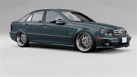 МОД АВТОМОБИЛЬ Mercedes Benz C Class W203 1 0 0 29 X ДЛЯ BEAMNG DRIVE