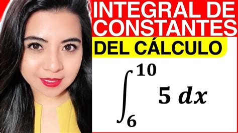 Integral Definida De La FunciÓn Constante Fórmula 1 Youtube