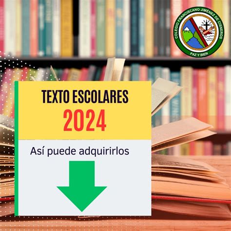 LISTA DE TEXTOS AÑO ESCOLAR 2024 Cisneros