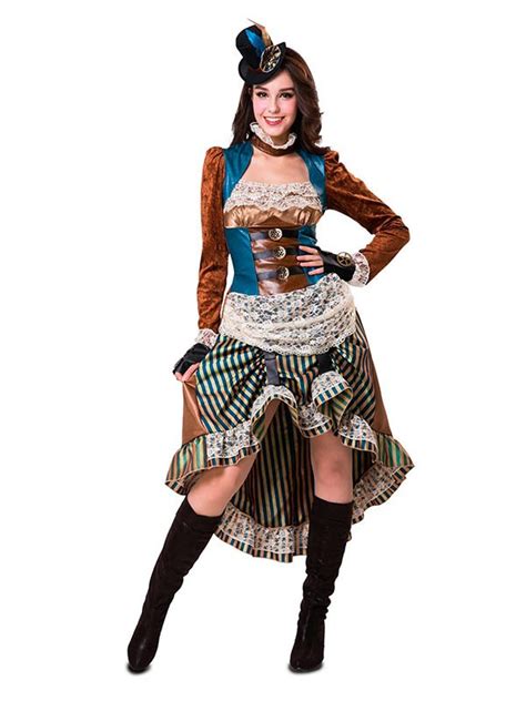 Disfraz Steampunk Deluxe Para Mujer Compra En Disfraces Bacanal