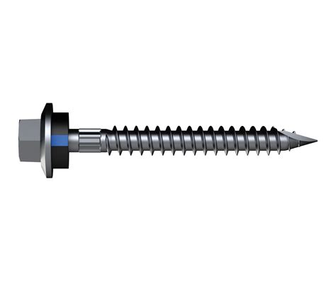 Hex Head Screw T17 14g X 100mm Seal