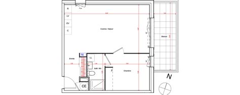 Plan Appartement T De M Neuf Meyreuil R Sidence Les Loges