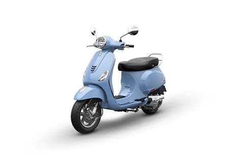 Vespa Vxl Pearl White And Azuro Provenza Colour