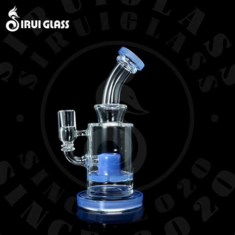 Sirui Heady Color Glass Smoking Water Pipe Shisha Hookah Dab Cigarette Oil Burner Pipe China