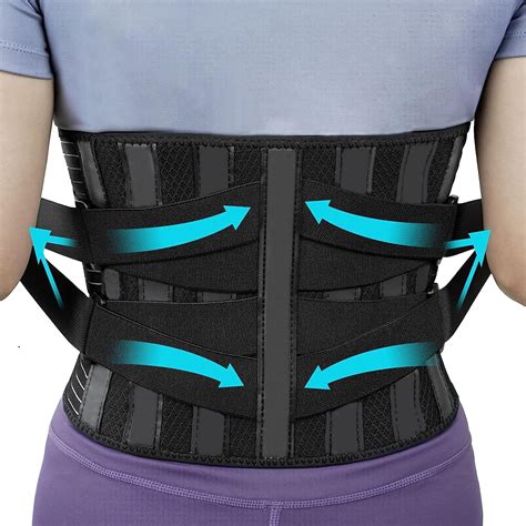 Bracepost Back Brace For Lower Back Pain Relief With 7 Stays Ultra