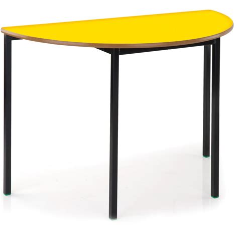 Fully Welded Semi Circular Classroom Tables From Paper Plus