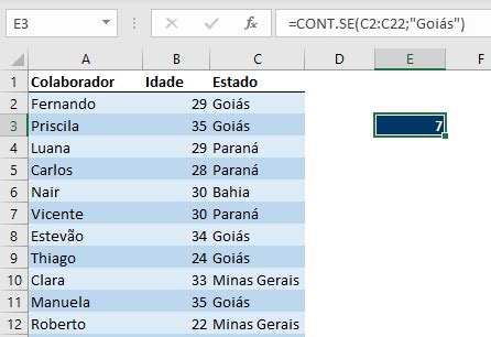 Como Contar Quantidades CONT SE No Excel Excel Genial