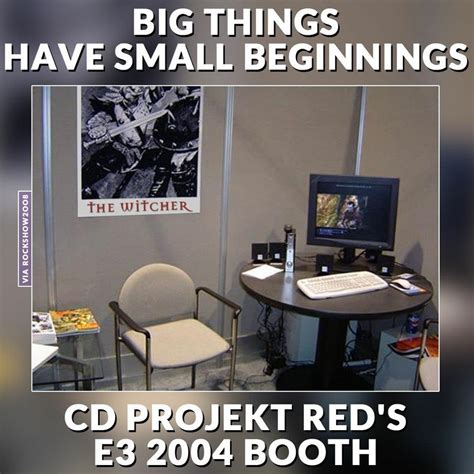 Cdp`s 2004 E3 Booth Everything Big Started Somewhere Small Rgaming