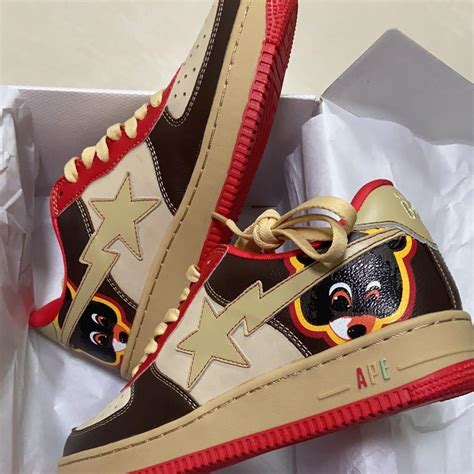 Nice Kicks GET A Bathing Ape Bape Sta Low Kanye West College Dropout