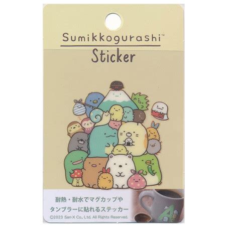 Waterproof Sticker Standard Sumikko Gurashi Meccha Japan