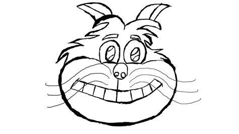 Quick Sketch of the Cheshire Cat by Silverstorm900 on DeviantArt