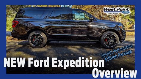 2023 Ford Expedition Stealth Performance Edition Package YouTube