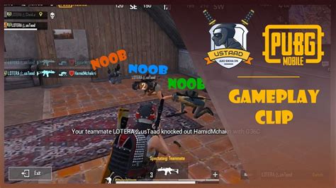 Pubg Mobile Gameplay Clip Noob Squad Pheonix Os Lotera Squad