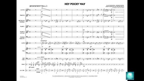 Hey Pocky Way Arranged By Eric Richards Youtube