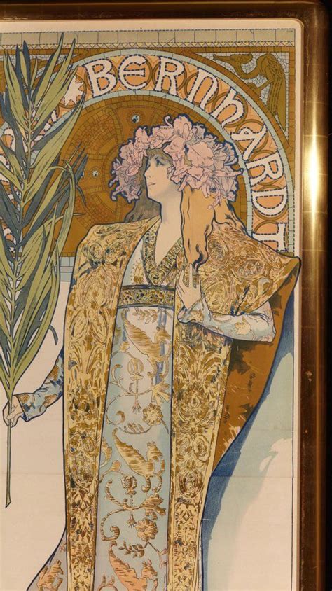 Alphonse Mucha Gismonda Sarah Bernhardt American Tour Poster