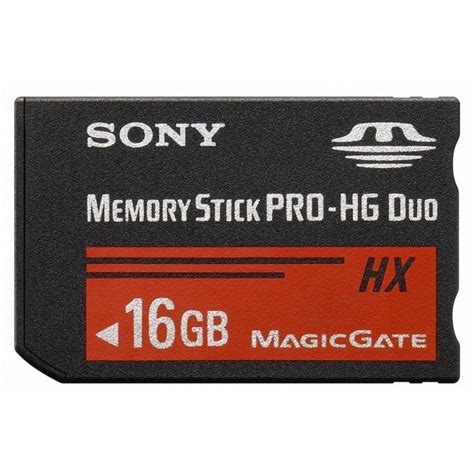 Carte Mémoire PSP - Memory Stick PRO-HG Duo - Sony 4Go, 8Go, 16Go et ...