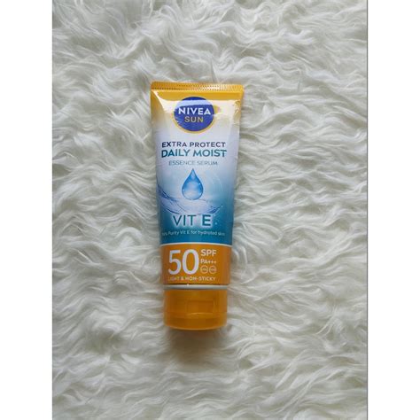 Jual Nivea Sun Extra Protect Daily Moist Sunscreen SPF 50 ORI Shopee