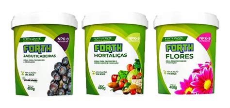 Kit Fertilizantes Forth G A Sua Escolha Parcelamento Sem Juros