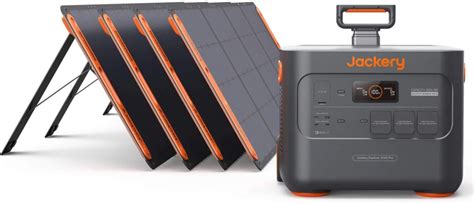 Jackery Explorer 3000 Pro 4 X SolarSaga 200 Panneau Solaire Foto