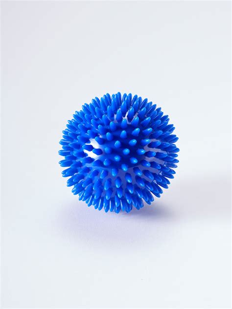 Yogamatters Spiky Massage Ball Blue Large 9cm