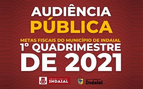 Audiência Pública Eletrônica apresenta metas fiscais de Indaial