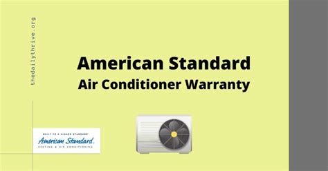 American Standard Daily Heating And Air Conditioning