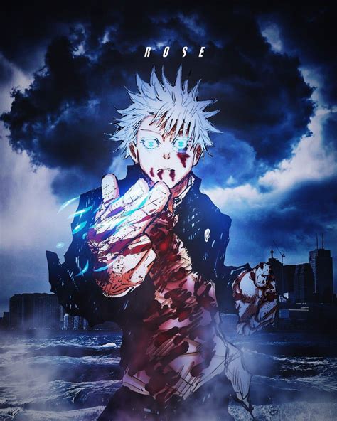 Gojo Satoru wallpaper jujutsu kaisen | Personagens de anime, Desenhos ...