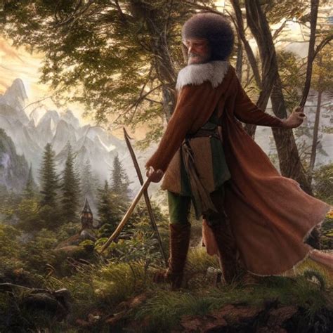 Lexica An Ultra Detailed Matte Painting Of Bob Ross Dressed As A