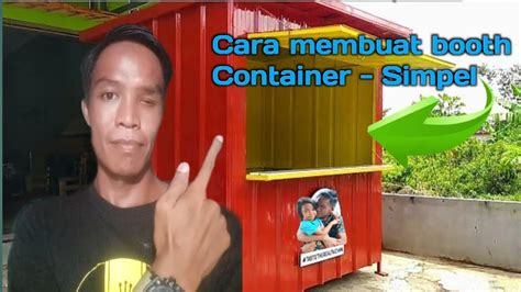 Teknik Cara Membuat Booth Container SIMPEL CEPAT YouTube