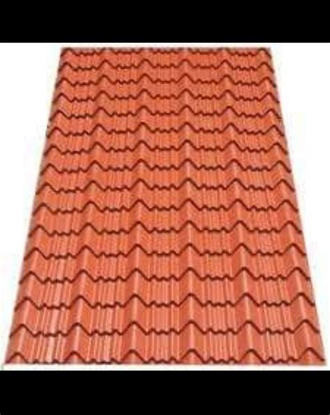 Aluminum Color Coated Tile Profile Roofing Sheets At Rs 150 Sq Ft In