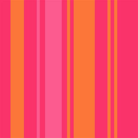 Minimal Stripes Pink Orange Wallpaper - Happywall