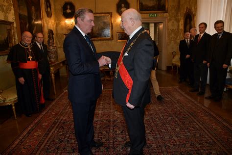 Official Ceremony During Which His Royal Highness Prince Charles Of