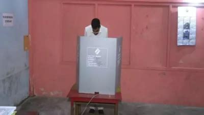 Mizoram Mizoram Governor Casts His Vote As Polling Gets Underway