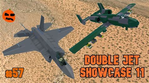 Double Jet Showcase 11 Roblox Plane Crazy 57 Youtube