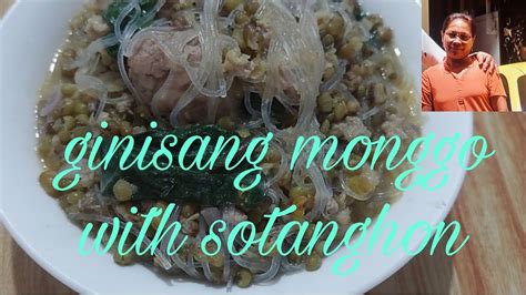 Ginisang Monggo With Sotanghon The Best Recipe Ng Monggo Try Nyo Rin